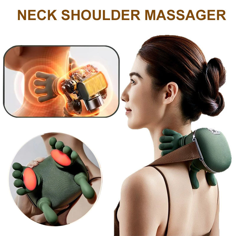 Siaasoo Neck And Shoulder Muscle Kneading Massagar