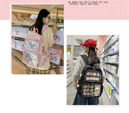 Large Capacity Transparent Shoulder Bag