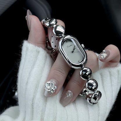 Bracelet Gold Elegant Oval Women's Watch