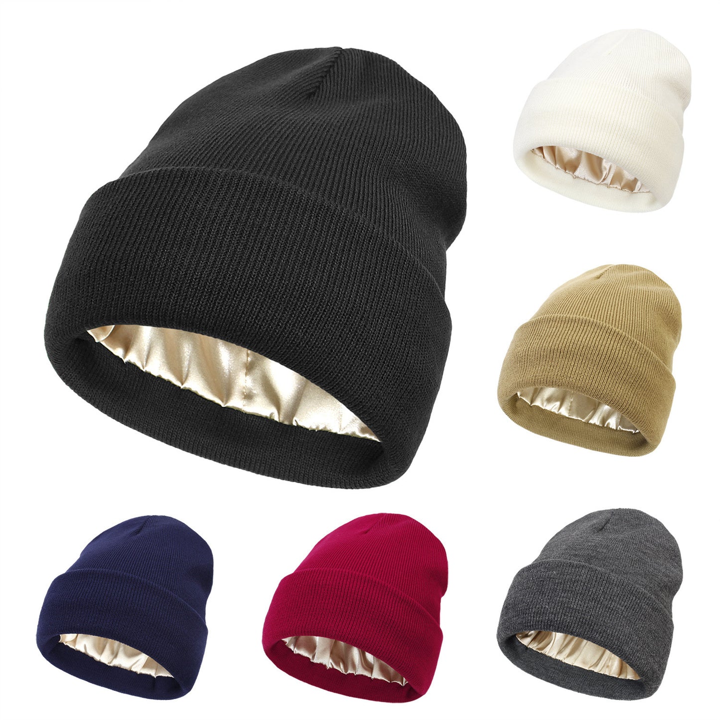 Fashionable Warm Knitted Wool Beanie Hat