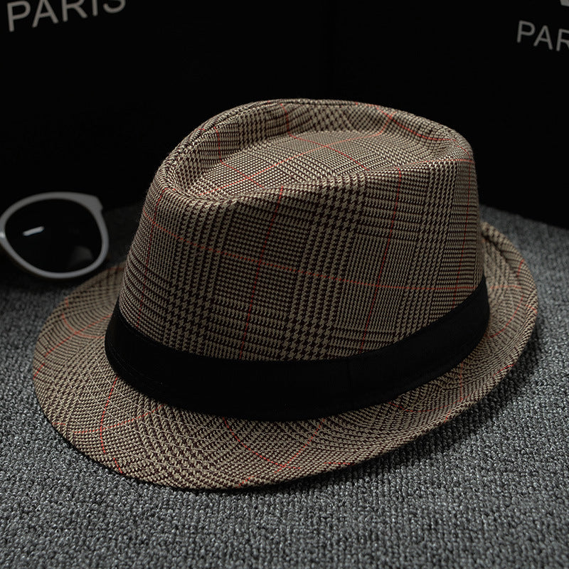 British Houndstooth  Sun Hat