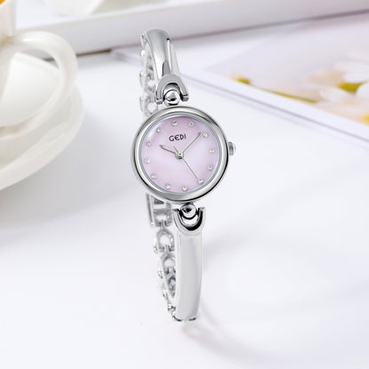 Simple Design Small Exquisite Round Dial Bangle Watch
