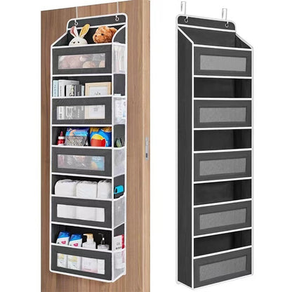 Clothing Hanging Storage Bag Behind The Door