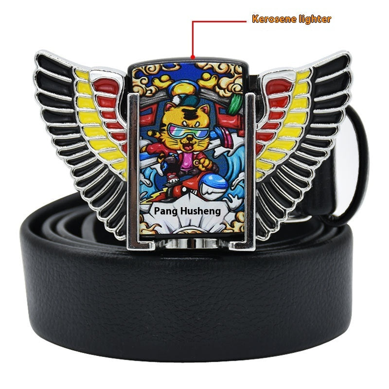 Leisure All-matching Fashion Lighter Belt