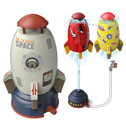 Rocket Launcher Toys Outdoor Rocket Water Pressure Lift Sprinkler Toy