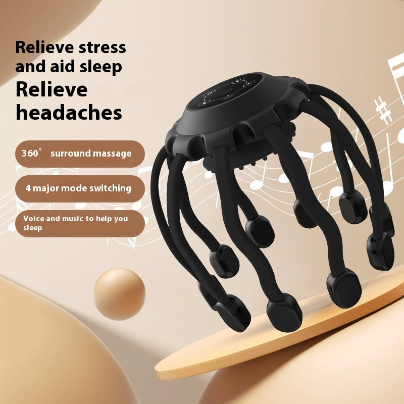 Ten Claw Fish Head Intelligent Massager with Bluetooth
