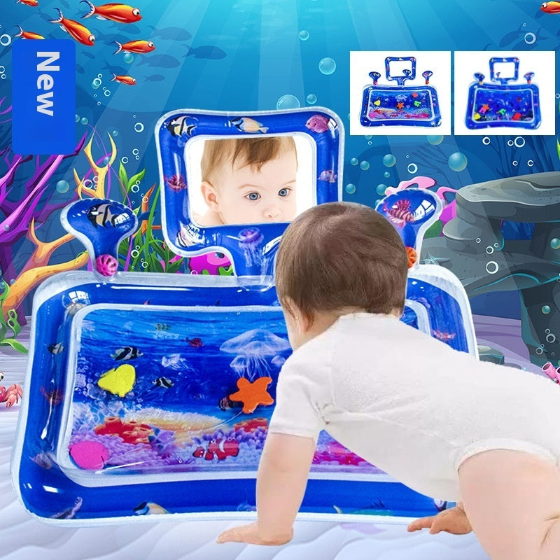 Tummy time Versatile Children's PVC Inflatable Water Mat