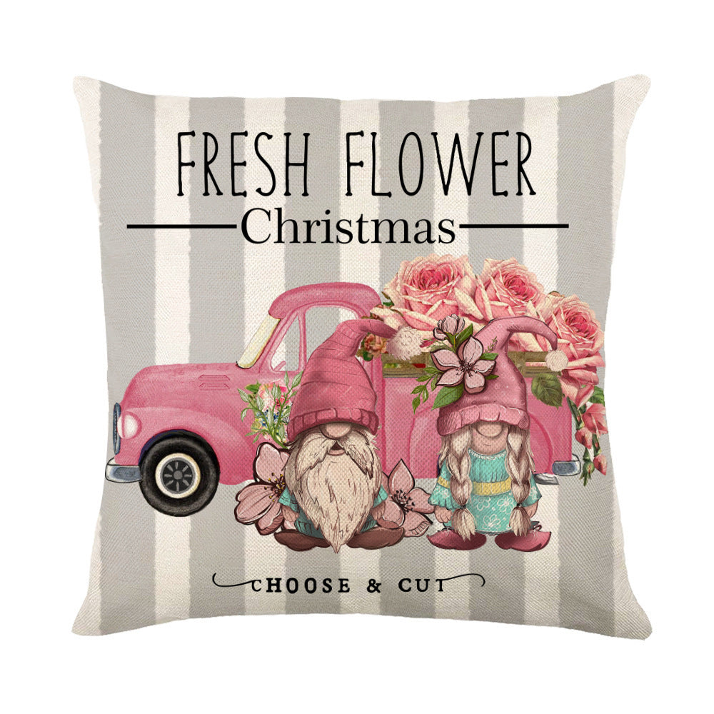 Christmas Decorations sofa Square Throw Pillow Cushion Cover