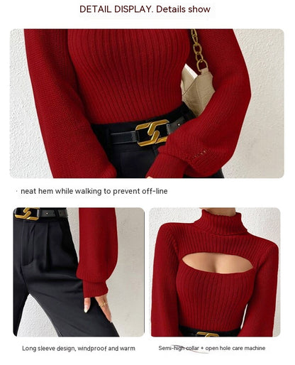 WIDE NECK SWEATER