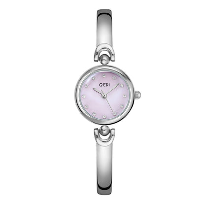 Simple Design Small Exquisite Round Dial Bangle Watch