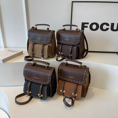 Retro Style Fashionable Casual Women  Backpack