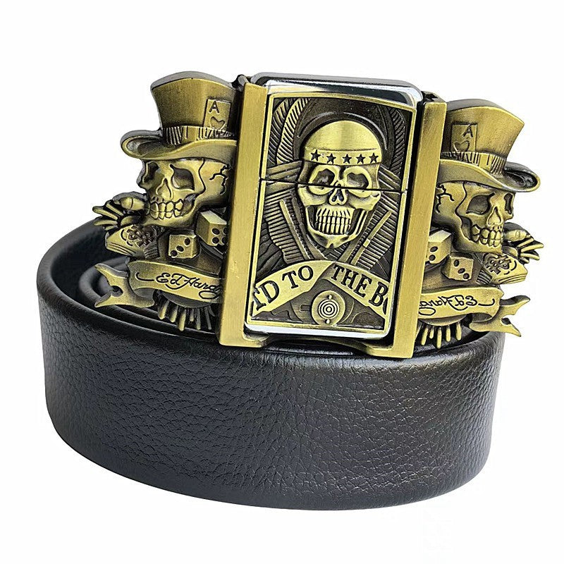 Leisure All-matching Fashion Lighter Belt