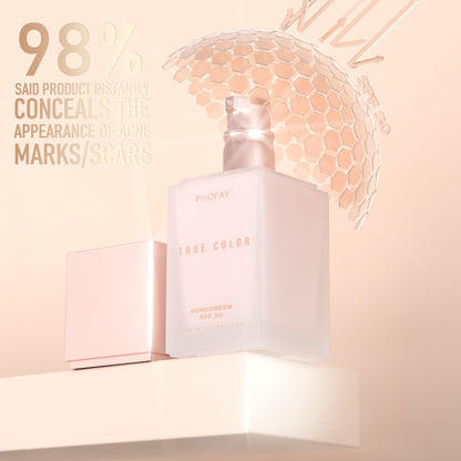 PHOFAY MATTE SUNSCREEN LIQUID FOUNDATION SPF 30