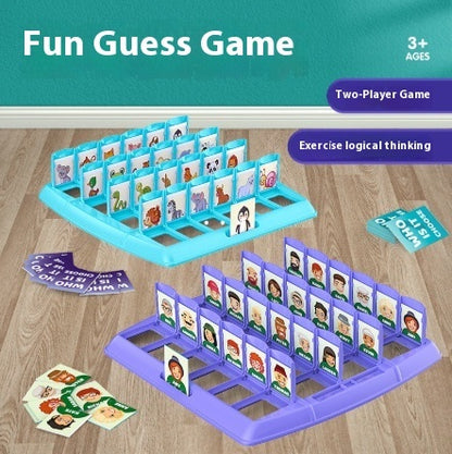 Educational Board Game Card Toy Children's Logical Reasoning Character Parent-child Interaction