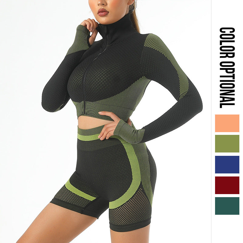 LONG SLEEVED 2 PIECE YOGA SUIT