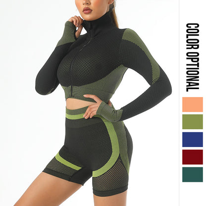 LONG SLEEVED 2 PIECE YOGA SUIT