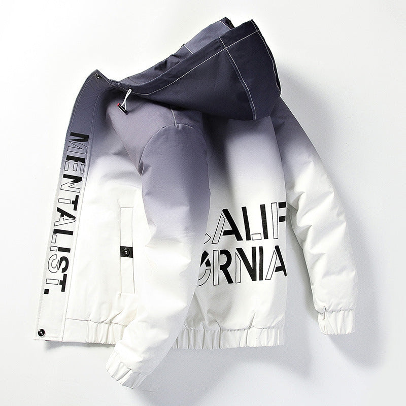 Thin Gradient Jacket For Men