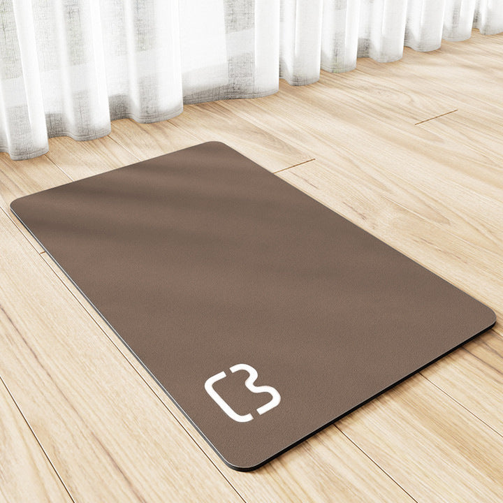 Minimalist Pet Feeding Mat Repeated Washing Water-absorbing Non-slip Mat