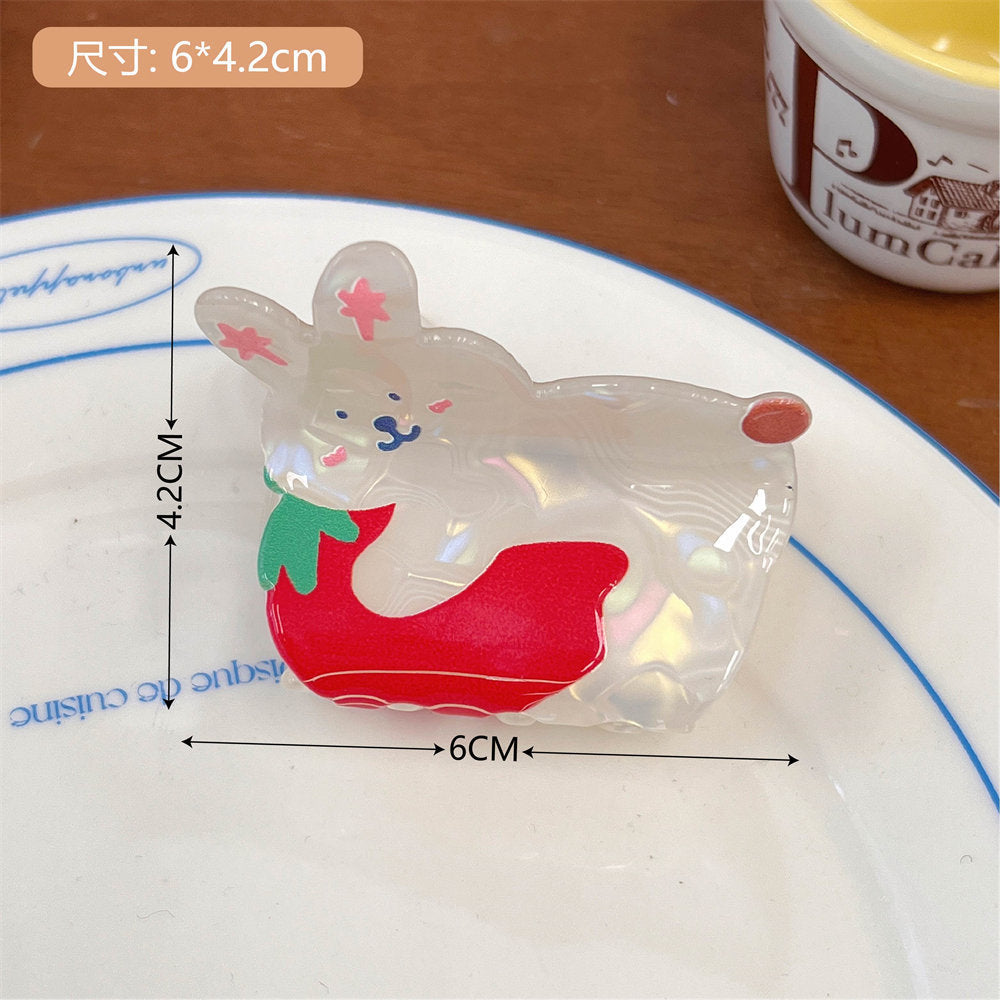 Funny Cartoon Cropped Hair Clips