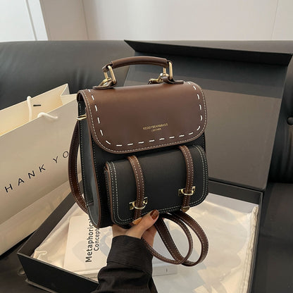 Retro Style Fashionable Casual Women  Backpack