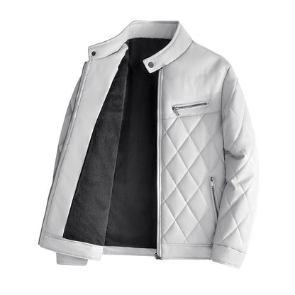 Men's Thick Casual Leather Jacket