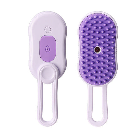 Cat Steam Brush Steamy Dog Brush 3 In 1 Electric Spray Cat Hair Brush