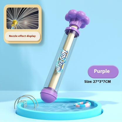 Fireworks Water Gun Pull-out Children's Toy