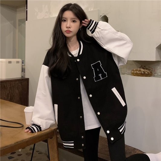 New Women Loose And Slim Tops Long-sleeved Jacket