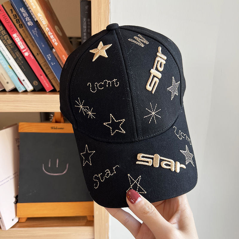 Lovers Wild Casual Sun-proof Face-looking Small Peaked Cap