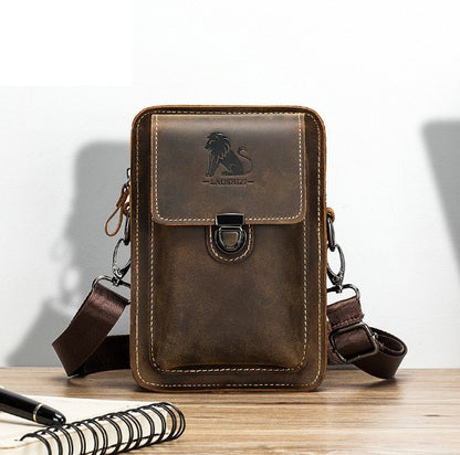 leather Belt Multi-functional Shoulder Crossbody Bag