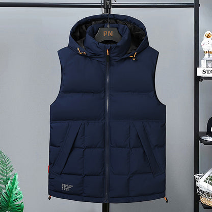 Men Fashion Personality Detachable Down Jacket