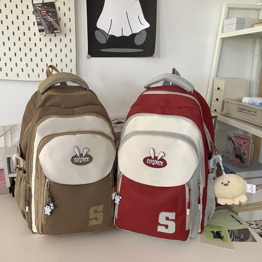 Harajuku Grundschultasche mit großem Fassungsvermögen