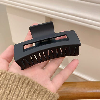 Women's Simple And Versatile Solid Color Hair Claw