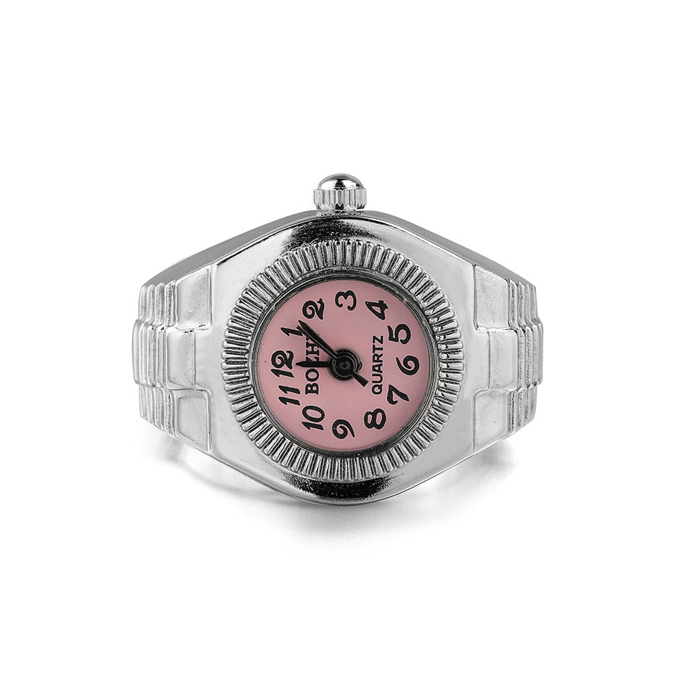 Time Ring Watch New Korean Style Alloy Creative