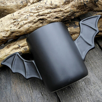 Bat Wing Handle Mug