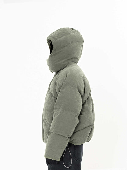 Helmet Armor Split Down Jacket