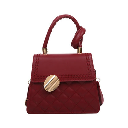 Special-interest Design Handbag Texture Crossbody Bag
