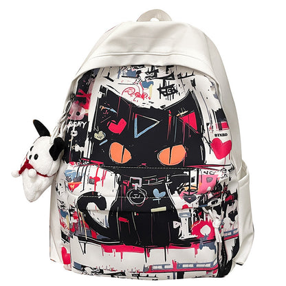 Harajuku Style Personalized Graffiti Backpack