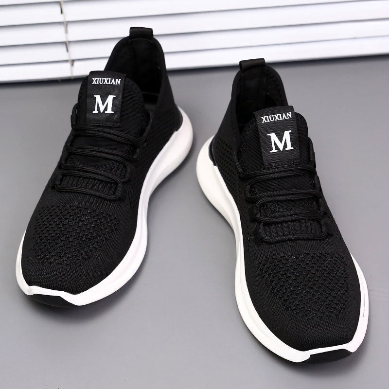 Casual Mesh Sports Men's Breathable Soft Bottom Wild Deodorant Light Shoes