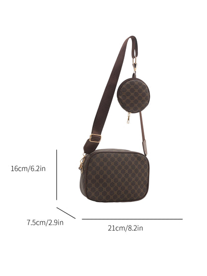 Women's Simple Western Style Casual Shoulder Bag