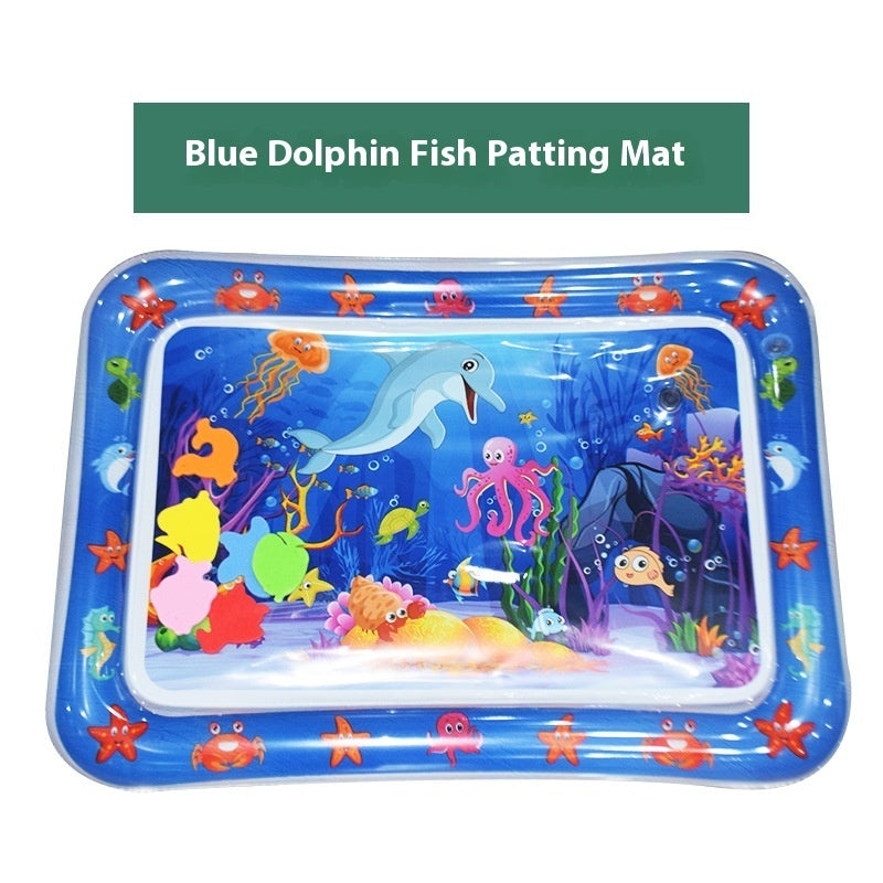 Tummy time Versatile Children's PVC Inflatable Water Mat