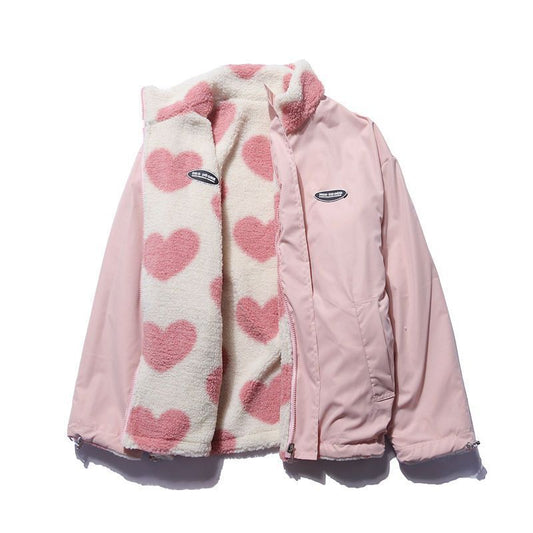Reverseable Love Lamb Plush Jacket