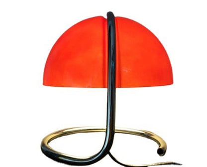 Retro Metal Bedroom Bedside Mushroom Lamp