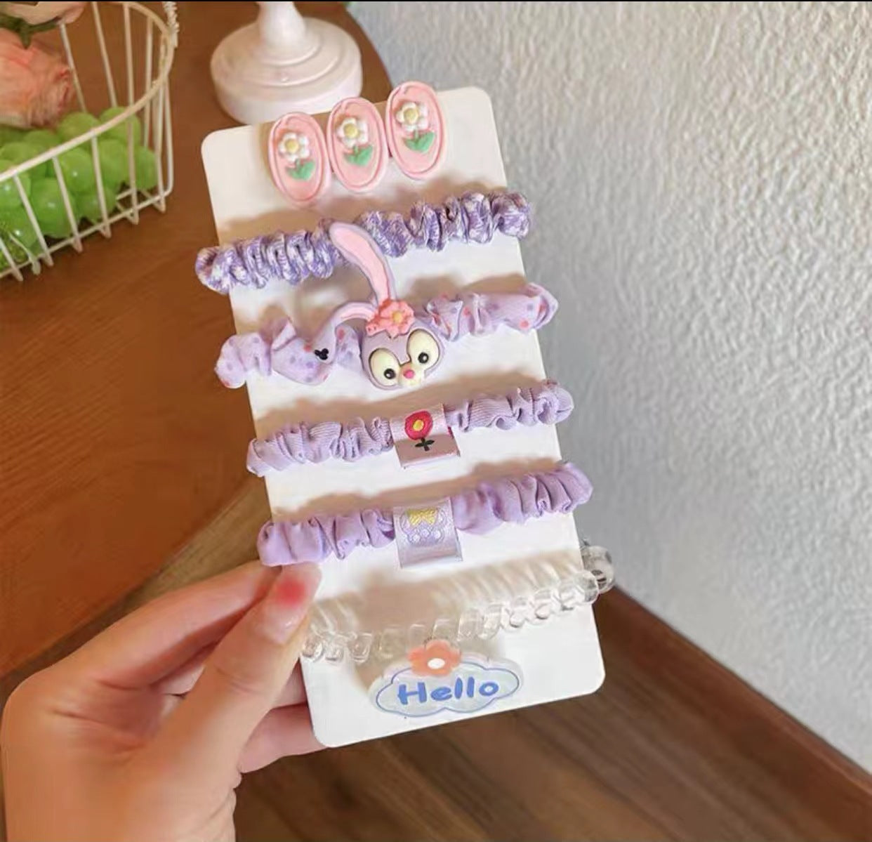 子供用ヘアクリップ リボンヘアクリップ 帽子