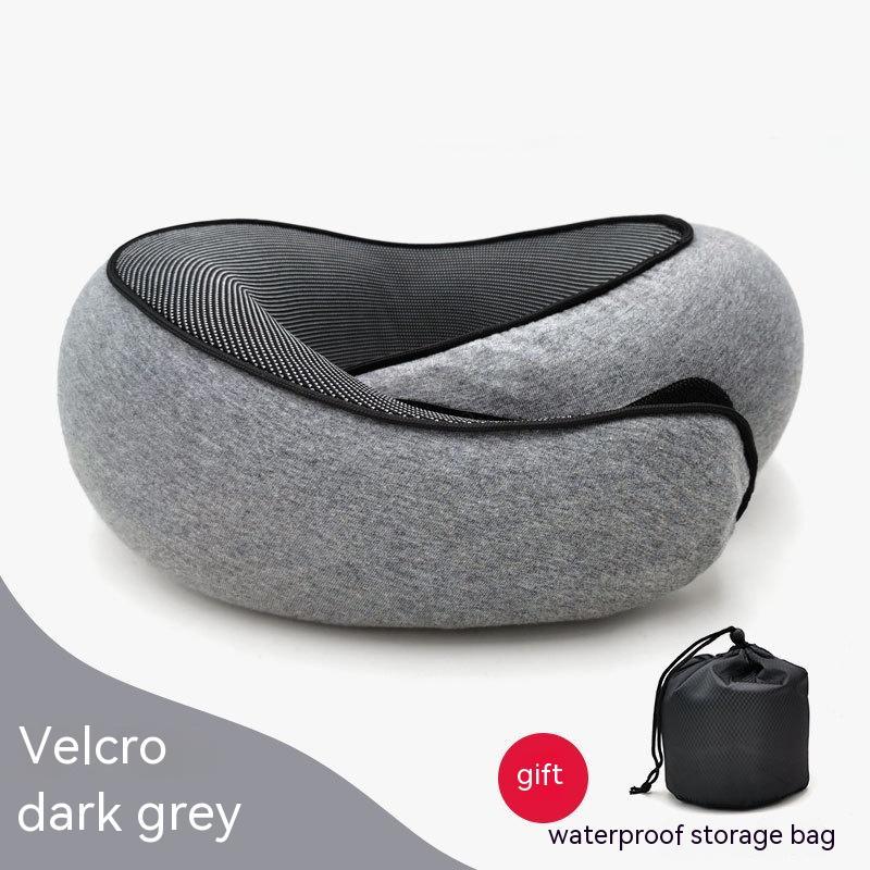 U-Shaped Travel Memory Cotton Nap Neck Pillow