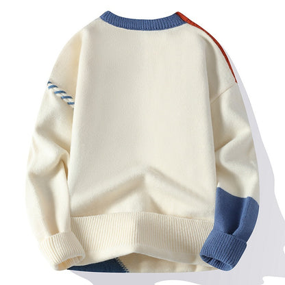RECONSTRUCTED PULLOVER SWEATER