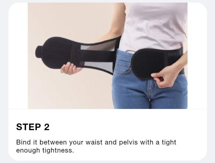 Lumbar Support Belt Relief from Back Pain, Breathable Design, Lower Back, Posture and Spine Support