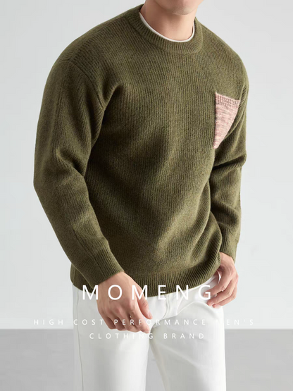 SOREL POCKET KNIT SWEATER