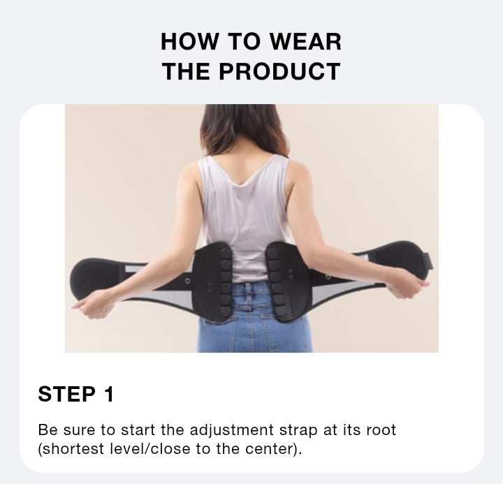 Lumbar Support Belt Relief from Back Pain, Breathable Design, Lower Back, Posture and Spine Support