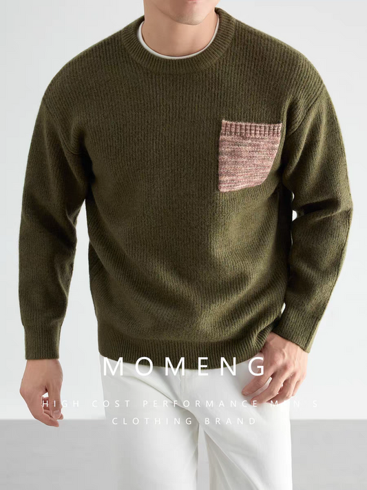 SOREL POCKET KNIT SWEATER